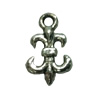 Pendant. Fashion Zinc Alloy jewelry findings. Anchor 15x10mm. Sold by Bag
