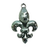 Pendant. Fashion Zinc Alloy jewelry findings. Anchor 29x18mm. Sold by Bag
