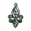 Pendant. Fashion Zinc Alloy jewelry findings. Anchor 29x18mm. Sold by Bag

