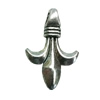Pendant. Fashion Zinc Alloy jewelry findings. Anchor 23x15mm. Sold by Bag
