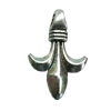 Pendant. Fashion Zinc Alloy jewelry findings. Anchor 23x15mm. Sold by Bag