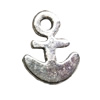 Pendant. Fashion Zinc Alloy jewelry findings. Anchor 20x20mm. Sold by Bag
