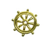 Pendant. Fashion Zinc Alloy jewelry findings. Wheel 79x46mm. Sold by Bag