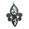 Pendant. Fashion Zinc Alloy jewelry findings. Anchor 59x35mm. Sold by Bag
