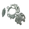Clasps. Fashion Zinc Alloy jewelry findings.   Loop:20x25mm. Bar:14x7mm. Sold by KG