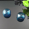 Lampwork Blown Vessels Beads，16x16x9mm， Sold by Bag
