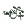 Clasps. Fashion Zinc Alloy jewelry findings.   Loop:16x18mm. Bar:15x8mm. Sold by KG