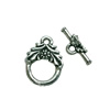 Clasps. Fashion Zinc Alloy jewelry findings.   Loop:15x11mm. Bar:12x8mm. Sold by KG
