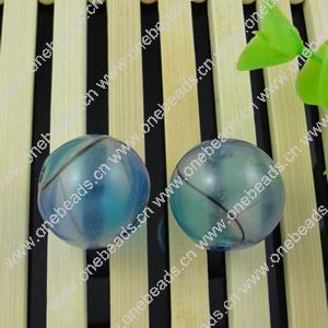 Lampwork Blown Vessels Beads，20mm， Sold by Bag