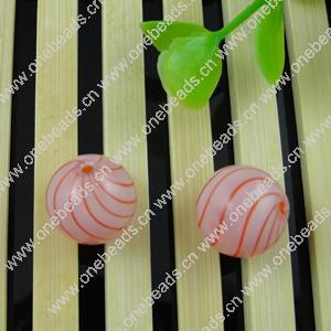 Lampwork Blown Vessels Beads，13mm， Sold by Bag