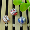 Aluminum Beads, Diamond-Cut,  Round, 10mm Sold by Bag
