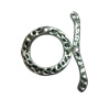 Clasps. Fashion Zinc Alloy jewelry findings.   Loop:28x28mm. Bar:45x6mm. Sold by Bag
