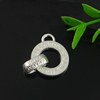 Pendant. Fashion Zinc Alloy Jewelry Findings. 28x18mm. Sold by Bag
