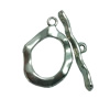 Clasps. Fashion Zinc Alloy jewelry findings.   Loop:33x22mm. Bar:38x8mm. Sold by KG