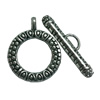 Clasps. Fashion Zinc Alloy jewelry findings.   Loop:26x23mm. Bar:26x10mm. Sold by KG
