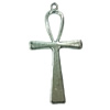 Pendant. Fashion Zinc Alloy jewelry findings. Cross52x26mm. Sold by Bag