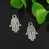 Pendant. Fashion Zinc Alloy Jewelry Findings. Hands 16x10mm. Sold by Bag
