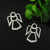 Pendant. Fashion Zinc Alloy Jewelry Findings. Angel 28x20mm. Sold by Bag

