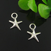 Pendant. Fashion Zinc Alloy Jewelry Findings. Star 12x17mm. Sold by Bag