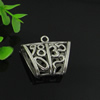 Zinc Alloy Bali & Cord End Caps. Fashion Jewelry Findings. 35x39mm. Sold by Bag