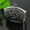 Zinc Alloy Bali & Cord End Caps. Fashion Jewelry Findings. 35x44mm. Sold by Bag
