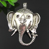 Pendant. Fashion Zinc Alloy jewelry findings. Animal 62x42mm. Sold by Bag