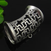 Zinc Alloy Bali & Cord End Caps. Fashion Jewelry Findings. 25x41mm. Sold by Bag
