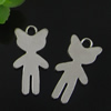 Pendant. Fashion Zinc Alloy jewelry findings. Animal 29x14mm. Sold by Bag
