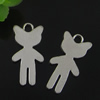 Pendant. Fashion Zinc Alloy jewelry findings. Animal 29x14mm. Sold by Bag