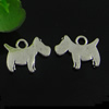 Pendant. Fashion Zinc Alloy jewelry findings. Animal 15x12mm. Sold by Bag