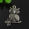 Pendant. Fashion Zinc Alloy jewelry findings. Animal 36x25mm Sold by Bag