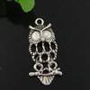 Pendant. Fashion Zinc Alloy jewelry findings. Animal 33.5x15.5mm. Sold by Bag