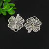 Pendant. Fashion Zinc Alloy jewelry findings. Flower 18x16mm. Sold by Bag
