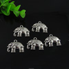 Pendant. Fashion Zinc Alloy jewelry findings. Animal 26x21mm. Sold by Bag
