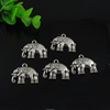 Pendant. Fashion Zinc Alloy jewelry findings. Animal 26x21mm. Sold by Bag