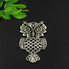 Pendant. Fashion Zinc Alloy jewelry findings. Animal 37x22mm. Sold by Bag