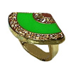 Enamel Slider, Zinc Alloy Bracelet Findinds, 16x16mm, Hole size:8x11mm, Sold by PC