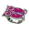 Enamel Slider, Zinc Alloy Bracelet Findinds, 16x16mm, Hole size:8x11mm, Sold by PC