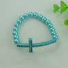 Fashion Bracelet, Glass Beads & zinc alloy findings, Length:adjustable, Sold by Dozen