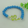 Fashion Bracelet, Acrylic beads & zinc alloy findings, Length:adjustable, Sold by Dozen