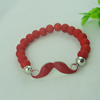 Fashion Bracelet, Acrylic beads & zinc alloy findings, Length:adjustable, Sold by Dozen