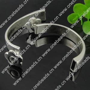 Zinc Alloy Cord End Caps. Fashion Jewelry findings. 60x34mm,thickness:10mm Hole:8.5x3mm, Sold by Bag