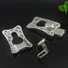 Clasps, Zinc Alloy Jewelry Findings Lead-free, 28x53mm, Hole:10x3mm, Sold by KG 