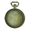 Zinc Alloy Cabochon Settings. Fashion Jewelry Findings. 53x39mm. Inner dia:33.5mm Sold by PC
