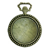 Zinc Alloy Cabochon Settings. Fashion Jewelry Findings. 53x39mm. Inner dia:33.5mm Sold by PC