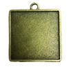 Zinc Alloy Cabochon Settings. Fashion Jewelry Findings. 38x38mm. Inner dia:35mm Sold by PC