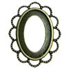 Zinc Alloy Cabochon Settings. Fashion Jewelry Findings. 29x34mm. Inner dia:20x29.5mm Sold by PC
