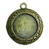 Zinc Alloy Cabochon Settings. Fashion Jewelry Findings. 38x36.5mm. Inner dia:26.5mm Sold by PC
