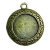 Zinc Alloy Cabochon Settings. Fashion Jewelry Findings. 38x36.5mm. Inner dia:26.5mm Sold by PC