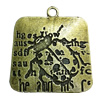 Pendant. Fashion Zinc Alloy jewelry findings.  38x35mm. Sold by PC
